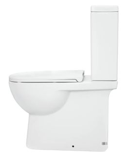 Унитаз-компакт Sanita luxe Quadro Slim DM белый